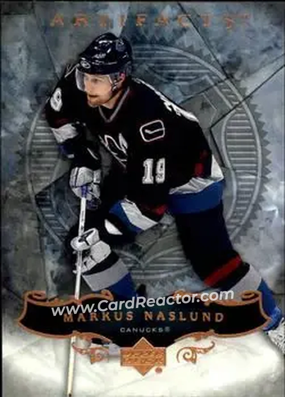 2006-07 Upper Deck Artifacts #4 - Markus Naslund - Vancouver Canucks - Front