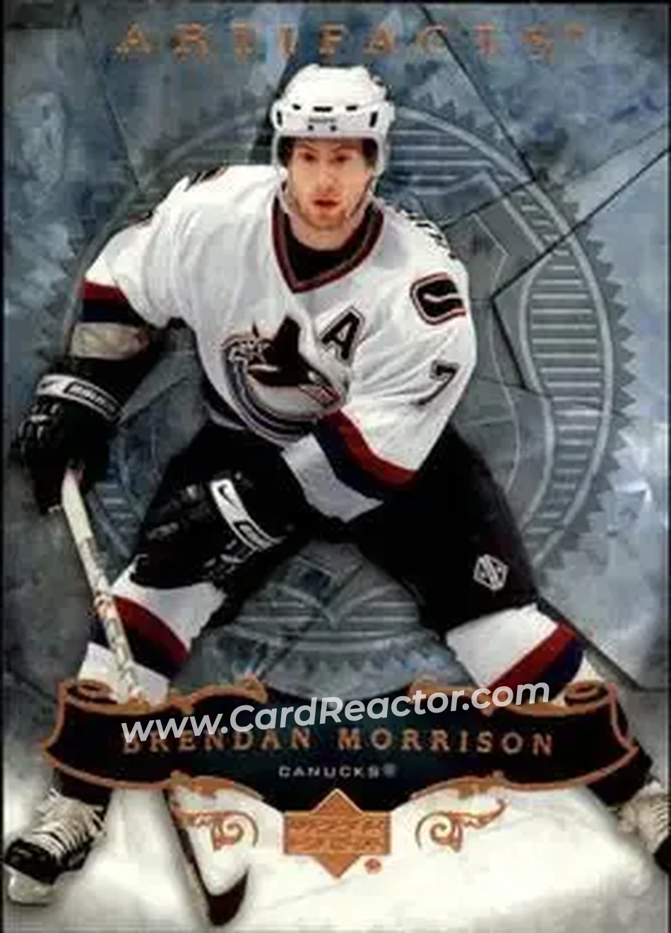 2006-07 Upper Deck Artifacts #5 - Brendan Morrison - Vancouver Canucks - Front
