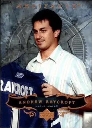 2006-07 Upper Deck Artifacts #9 - Andrew Raycroft - Toronto Maple Leafs