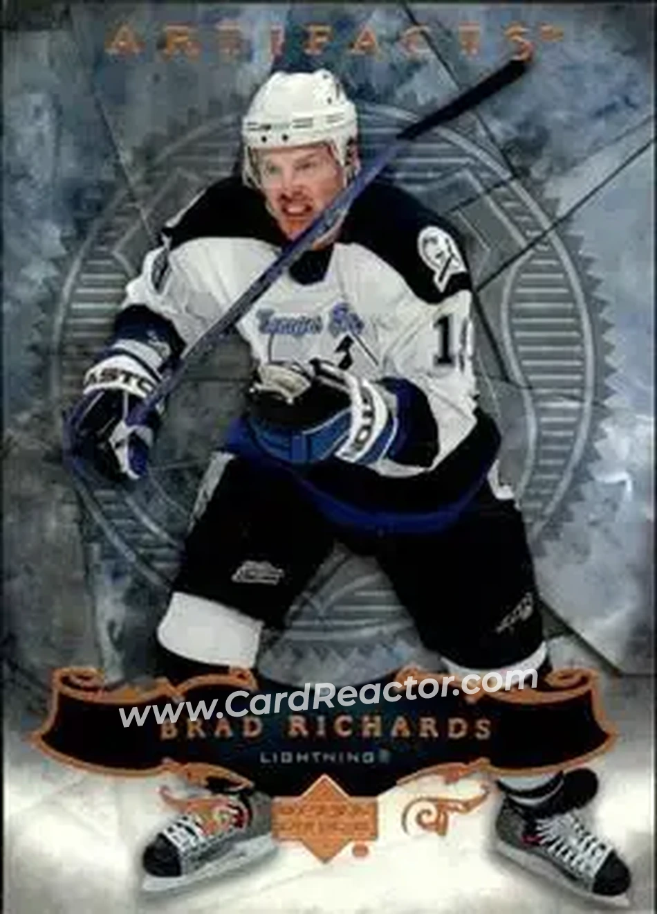 2006-07 Upper Deck Artifacts #11 - Brad Richards - Tampa Bay Lightning - Front