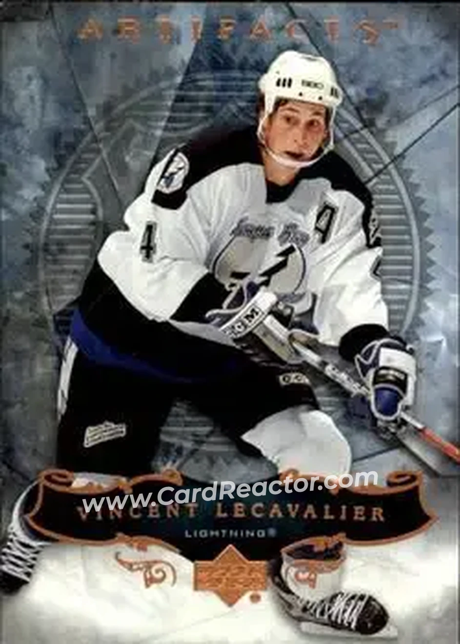 2006-07 Upper Deck Artifacts #12 - Vincent Lecavalier - Tampa Bay Lightning - Front