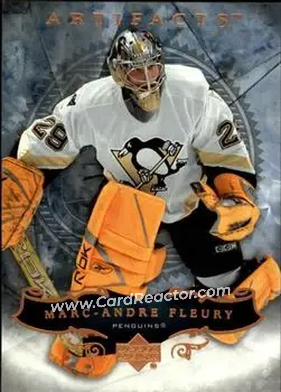 2006-07 Upper Deck Artifacts #22 - Marc-Andre Fleury - Pittsburgh Penguins - Front