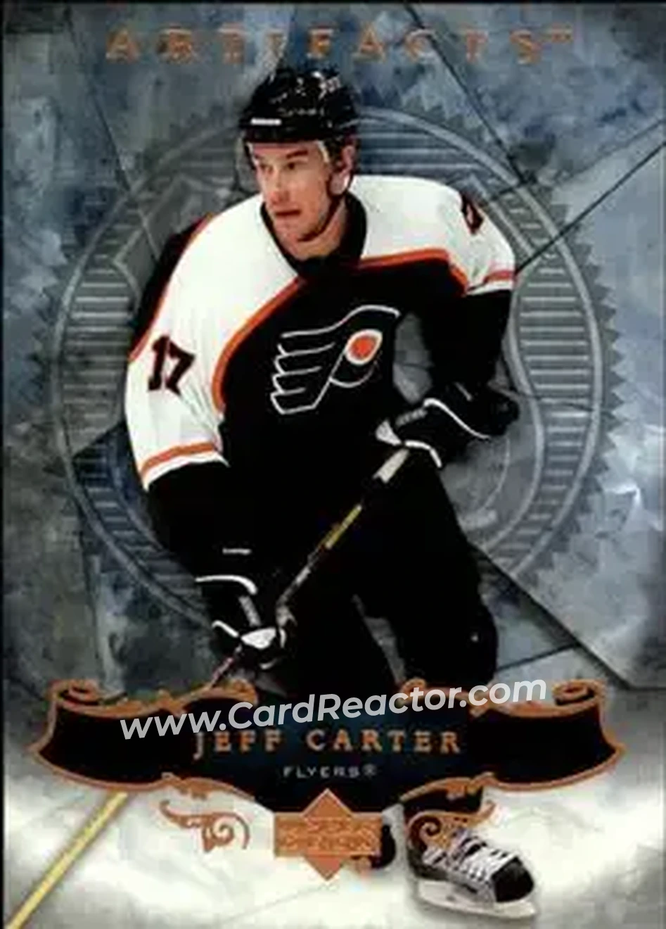 2006-07 Upper Deck Artifacts #30 - Jeff Carter - Philadelphia Flyers - Front 2006-07 Upper Deck Artifacts #30 - Jeff Carter - Philadelphia Flyers - Front
