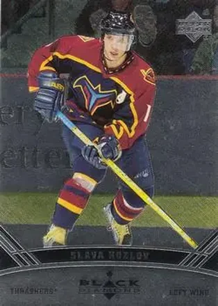 2006-07 Upper Deck Black Diamond #4 - Slava Kozlov - Atlanta Thrashers