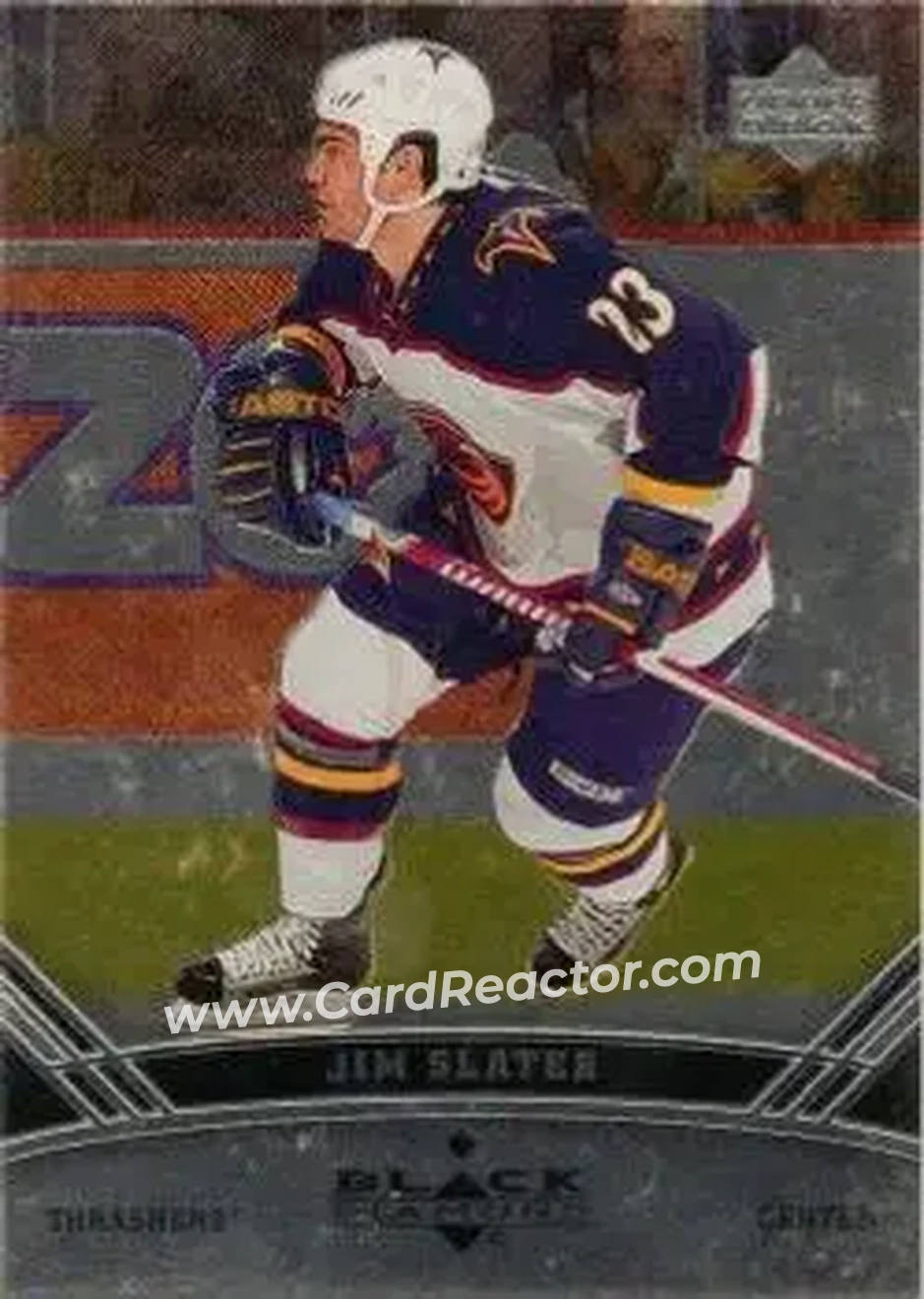 2006-07 Upper Deck Black Diamond #5 - Jim Slater - Atlanta Thrashers - Front