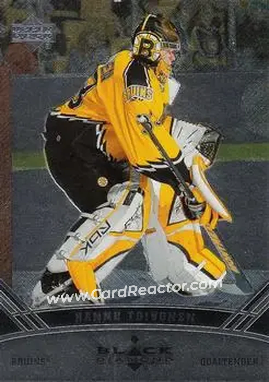 2006-07 Upper Deck Black Diamond #6 - Hannu Toivonen - Boston Bruins - Front