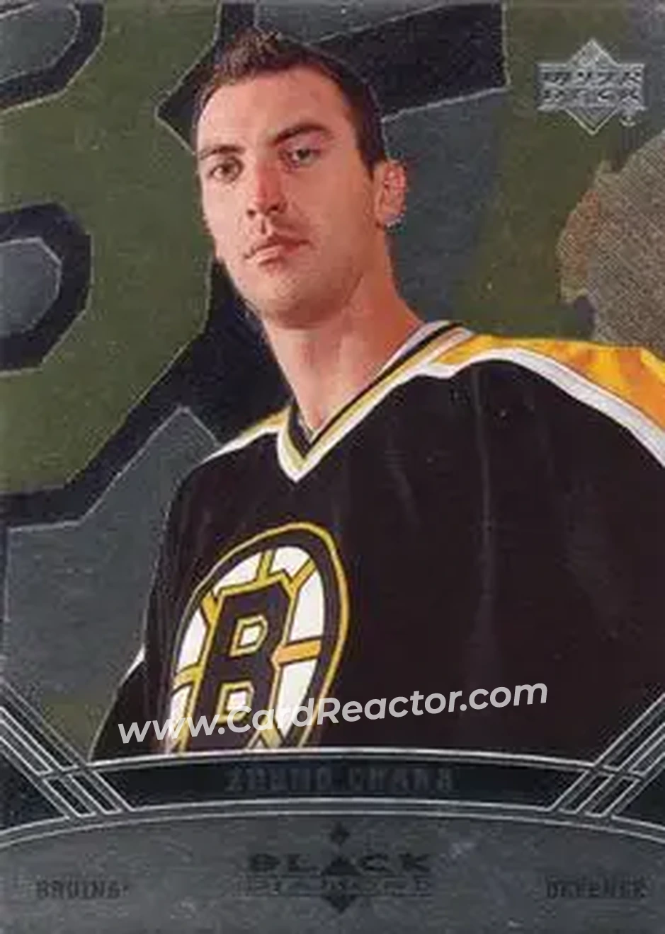 2006-07 Upper Deck Black Diamond #8 - Zdeno Chara - Boston Bruins - Front