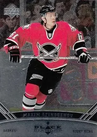 Maxim Afinogenov · 2006-07 Upper Deck Black Diamond #11