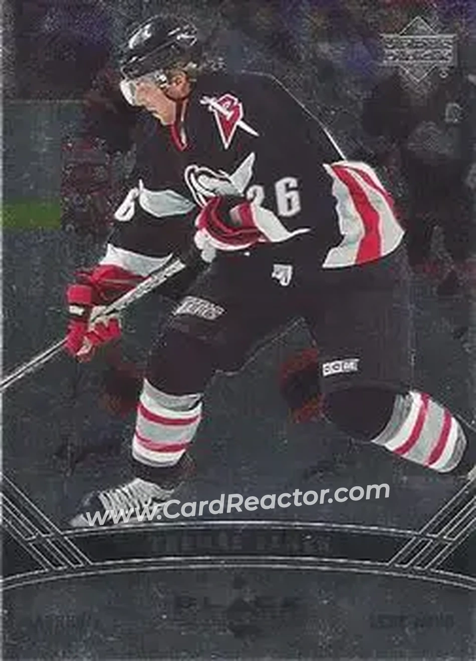 2006-07 Upper Deck Black Diamond #12 - Thomas Vanek - Buffalo Sabres - Front