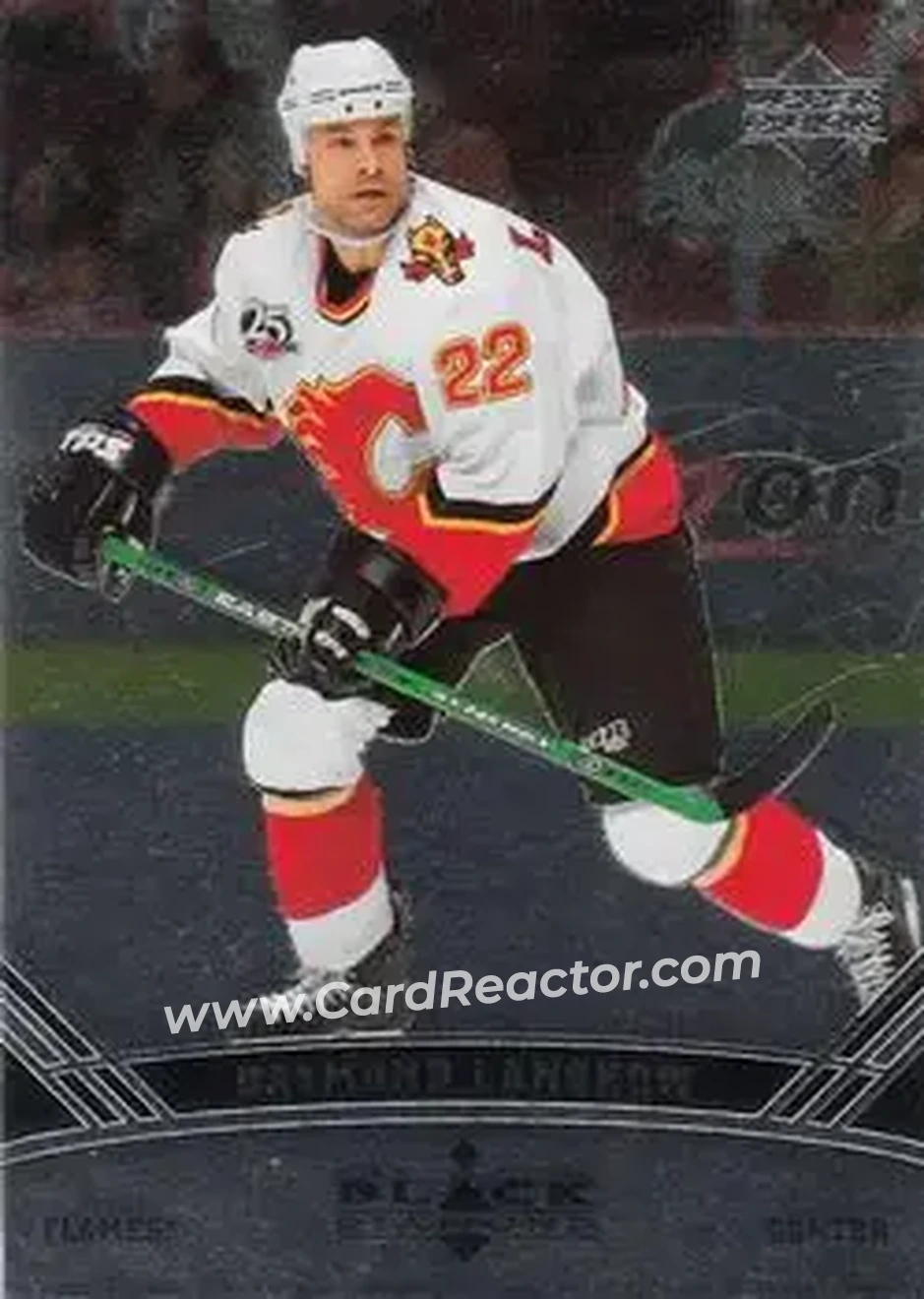 2006-07 Upper Deck Black Diamond #13 - Daymond Langkow - Calgary Flames - Front 2006-07 Upper Deck Black Diamond #13 - Daymond Langkow - Calgary Flames - Front