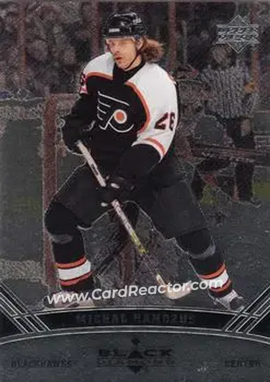 2006-07 Upper Deck Black Diamond #18 - Michal Handzus - Chicago Blackhawks - Front 2006-07 Upper Deck Black Diamond #18 - Michal Handzus - Chicago Blackhawks - Front