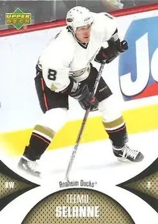 Teemu Selanne · 2006-07 Upper Deck Mini Jersey #1