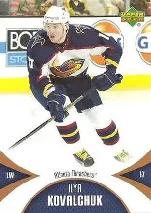 Ilya Kovalchuk · 2006-07 Upper Deck Mini Jersey #4
