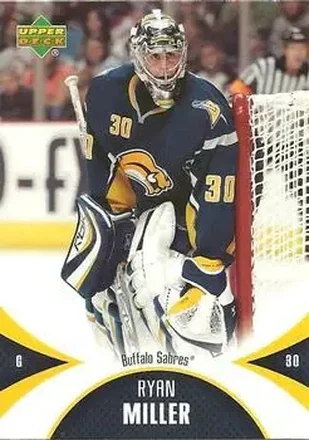 Ryan Miller · 2006-07 Upper Deck Mini Jersey #11