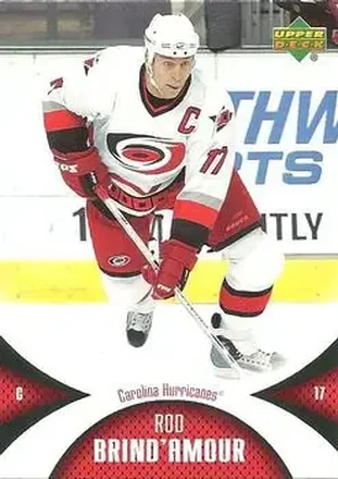 Rod Brind`Amour · 2006-07 Upper Deck Mini Jersey #20