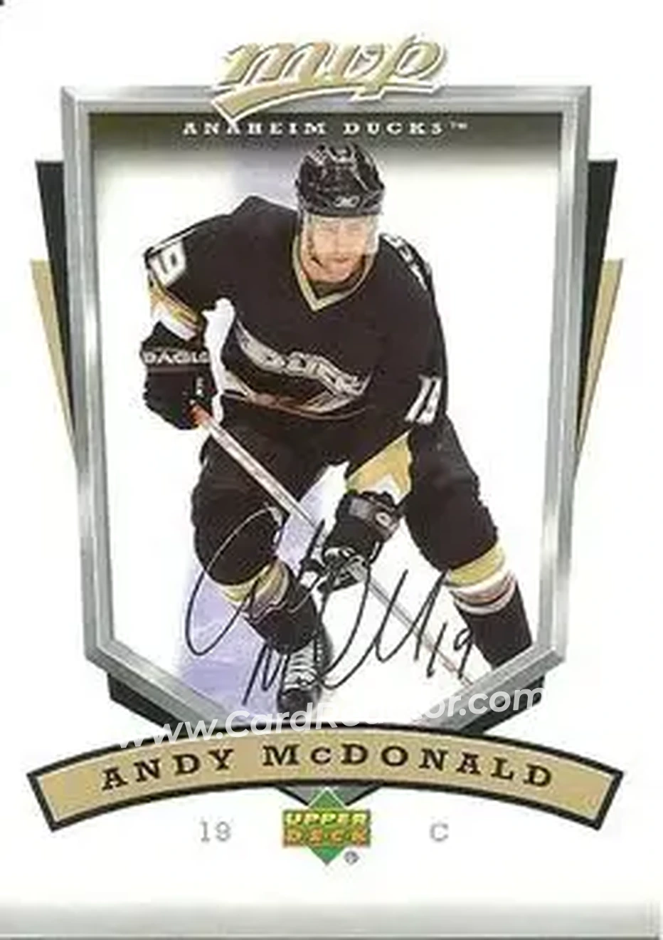 2006-07 Upper Deck MVP #3 - Andy McDonald - Anaheim Ducks - Front