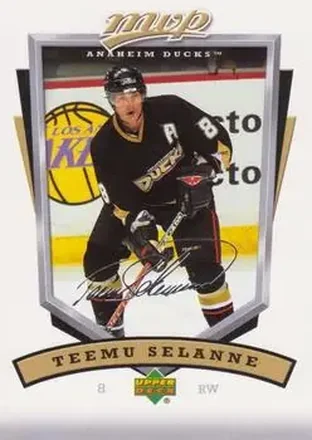 2006-07 Upper Deck MVP #4 - Teemu Selanne - Anaheim Ducks