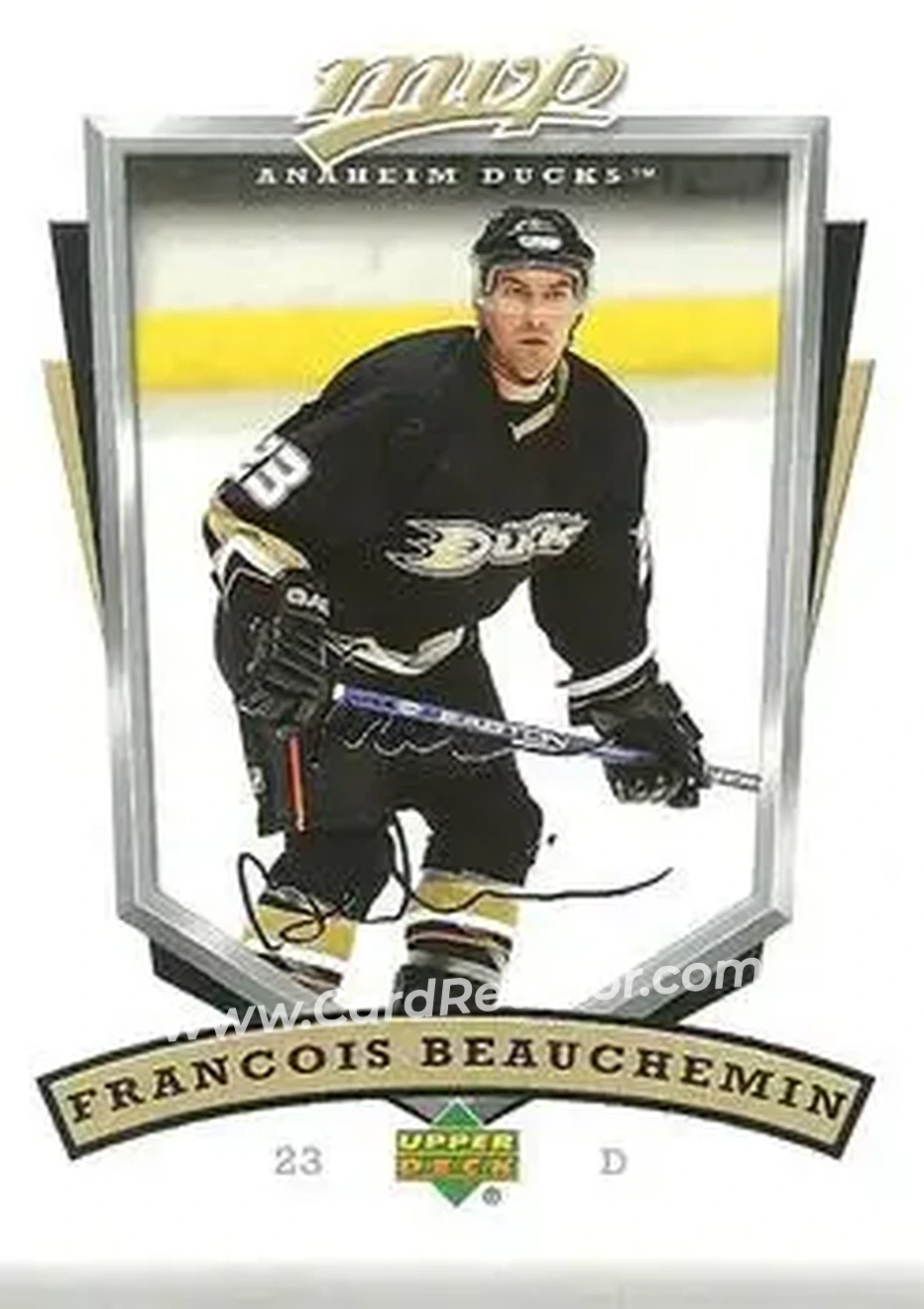 2006-07 Upper Deck MVP #5 - Francois Beauchemin - Anaheim Ducks - Front