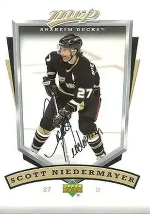 2006-07 Upper Deck MVP #8 - Scott Niedermayer - Anaheim Ducks