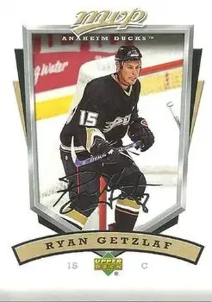 2006-07 Upper Deck MVP #9 - Ryan Getzlaf - Anaheim Ducks