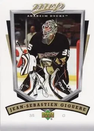 2006-07 Upper Deck MVP #10 - Jean-Sebastien Giguere - Anaheim Ducks
