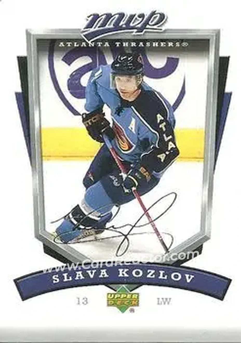 2006-07 Upper Deck MVP #13 - Slava Kozlov - Atlanta Thrashers - Front