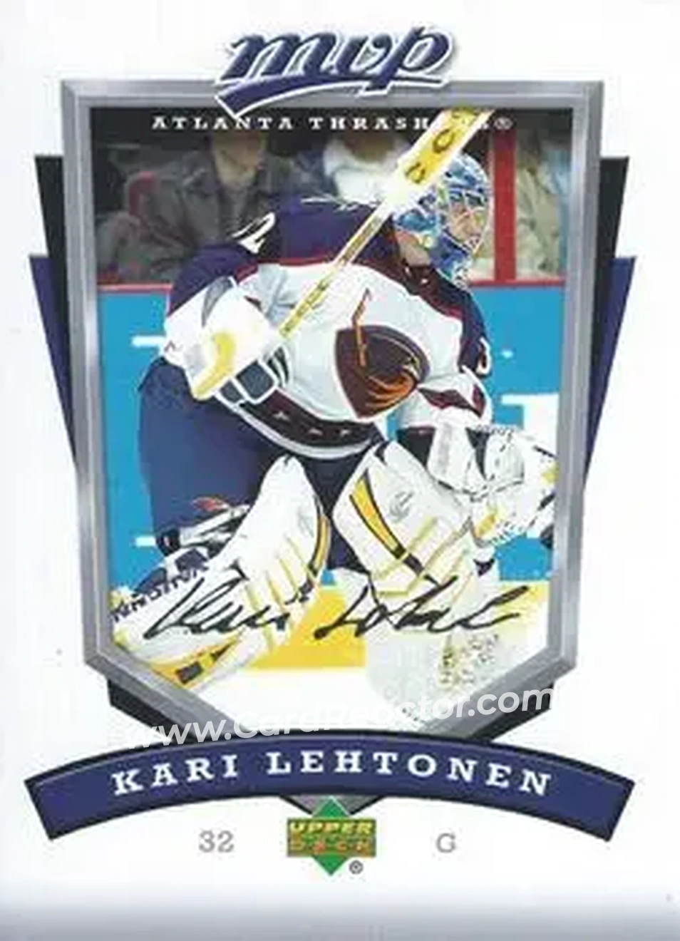 2006-07 Upper Deck MVP #14 - Kari Lehtonen - Atlanta Thrashers - Front