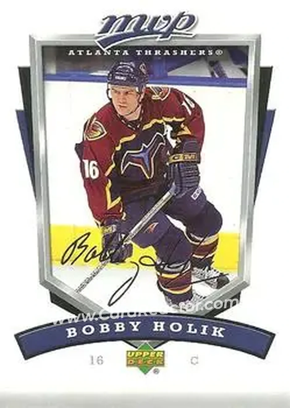 2006-07 Upper Deck MVP #15 - Bobby Holik - Atlanta Thrashers - Front