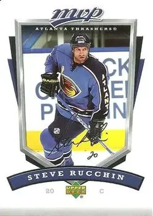 2006-07 Upper Deck MVP #18 - Steve Rucchin - Atlanta Thrashers