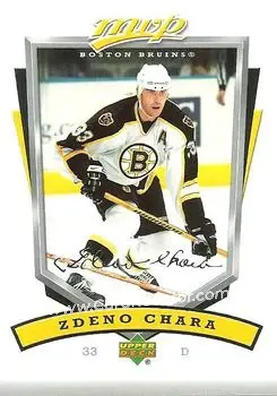 2006-07 Upper Deck MVP #22 - Zdeno Chara - Boston Bruins - Front