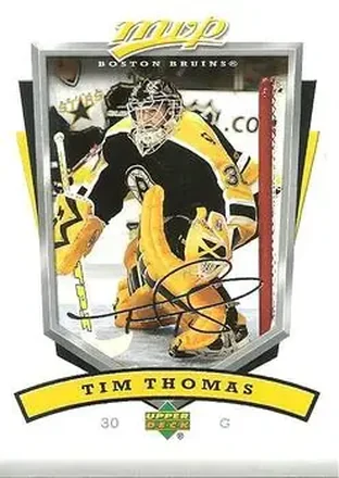 2006-07 Upper Deck MVP #23 - Tim Thomas - Boston Bruins