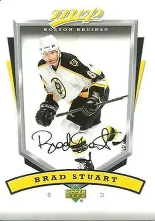 2006-07 Upper Deck MVP #26 - Brad Stuart - Boston Bruins