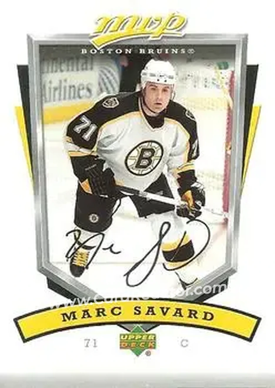 2006-07 Upper Deck MVP #27 - Marc Savard - Boston Bruins - Front