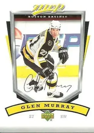 2006-07 Upper Deck MVP #28 - Glen Murray - Boston Bruins