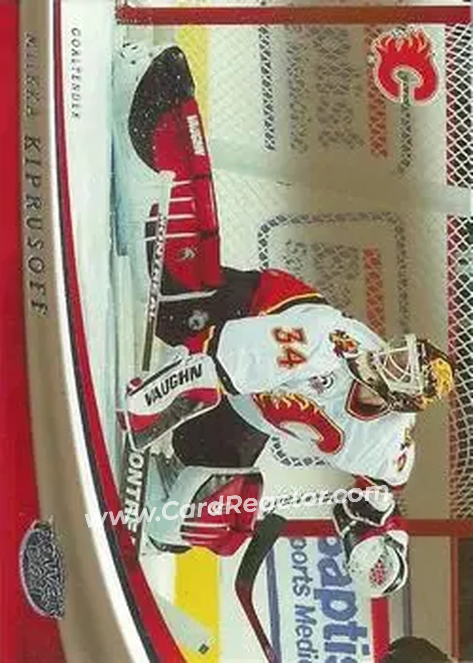 2006-07 Upper Deck Power Play #14 - Miikka Kiprusoff - Calgary Flames - Front