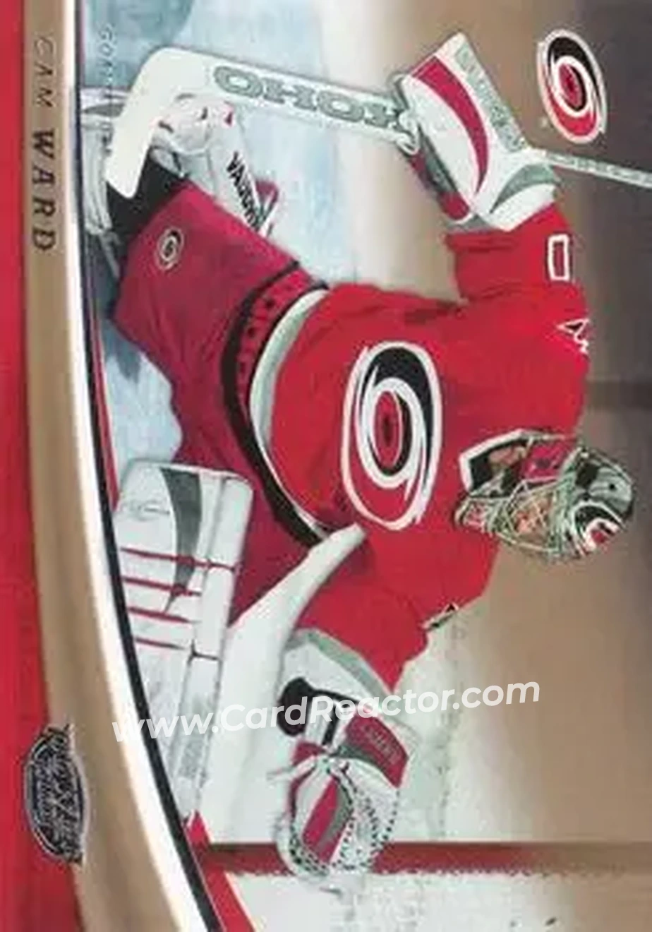 2006-07 Upper Deck Power Play #19 - Cam Ward - Carolina Hurricanes - Front 2006-07 Upper Deck Power Play #19 - Cam Ward - Carolina Hurricanes - Front