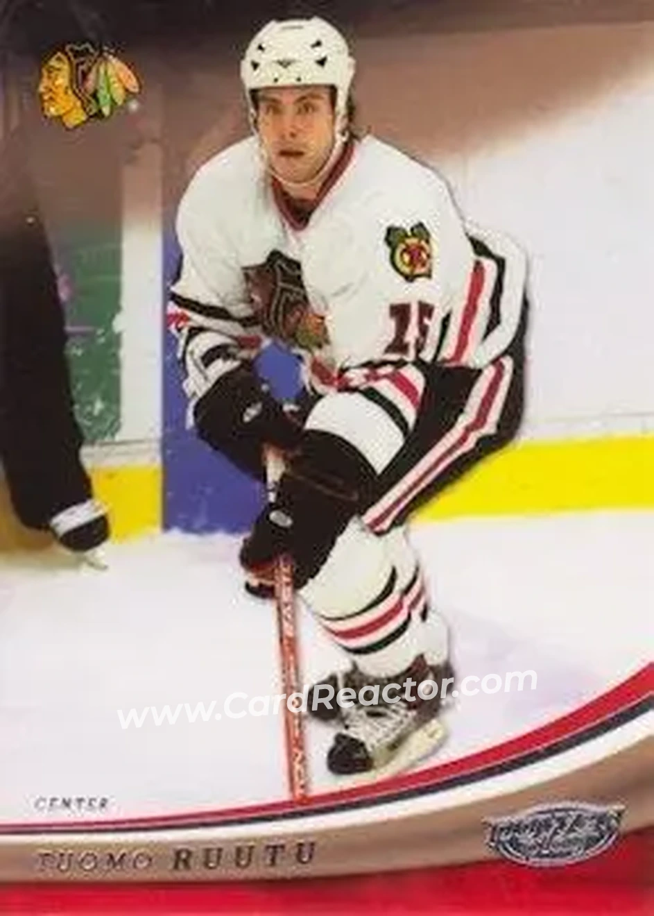 2006-07 Upper Deck Power Play #22 - Tuomo Ruutu - Chicago Blackhawks - Front 2006-07 Upper Deck Power Play #22 - Tuomo Ruutu - Chicago Blackhawks - Front