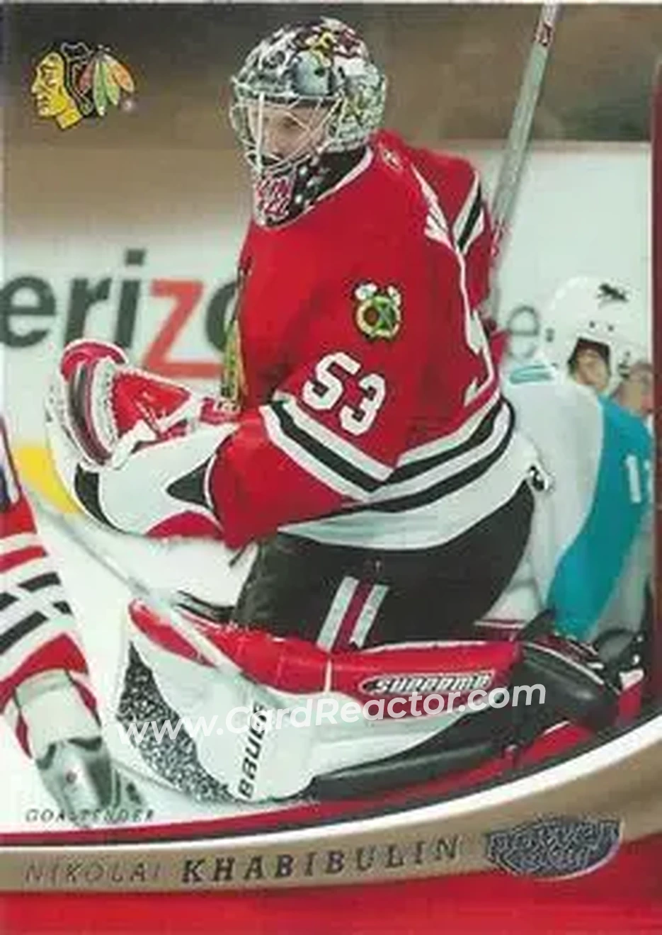 2006-07 Upper Deck Power Play #23 - Nikolai Khabibulin - Chicago Blackhawks - Front