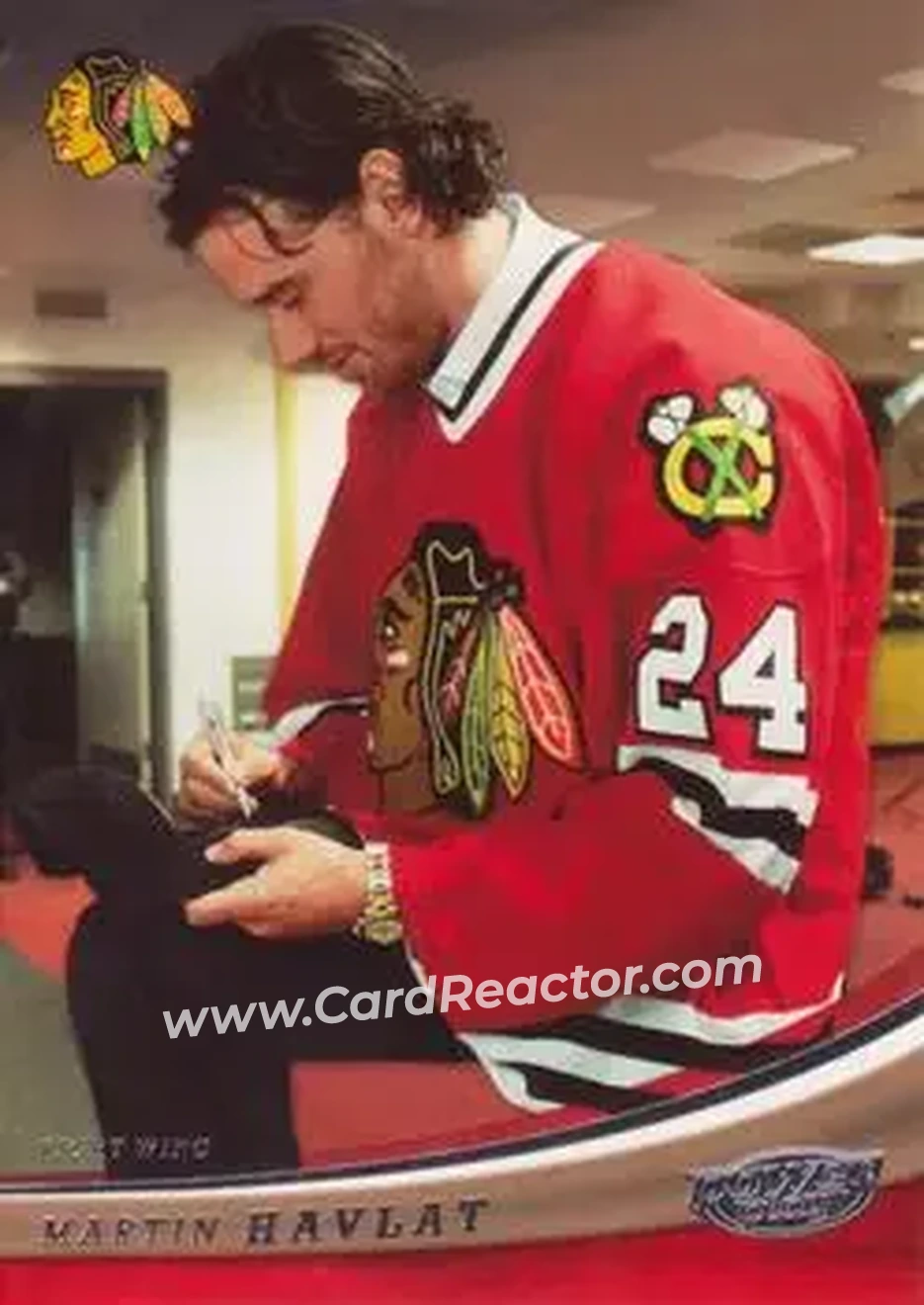 2006-07 Upper Deck Power Play #25 - Martin Havlat - Chicago Blackhawks - Front
