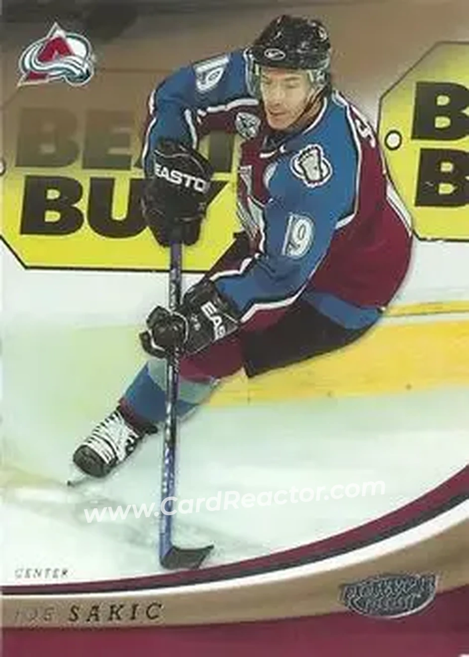 2006-07 Upper Deck Power Play #28 - Joe Sakic - Colorado Avalanche - Front 2006-07 Upper Deck Power Play #28 - Joe Sakic - Colorado Avalanche - Front