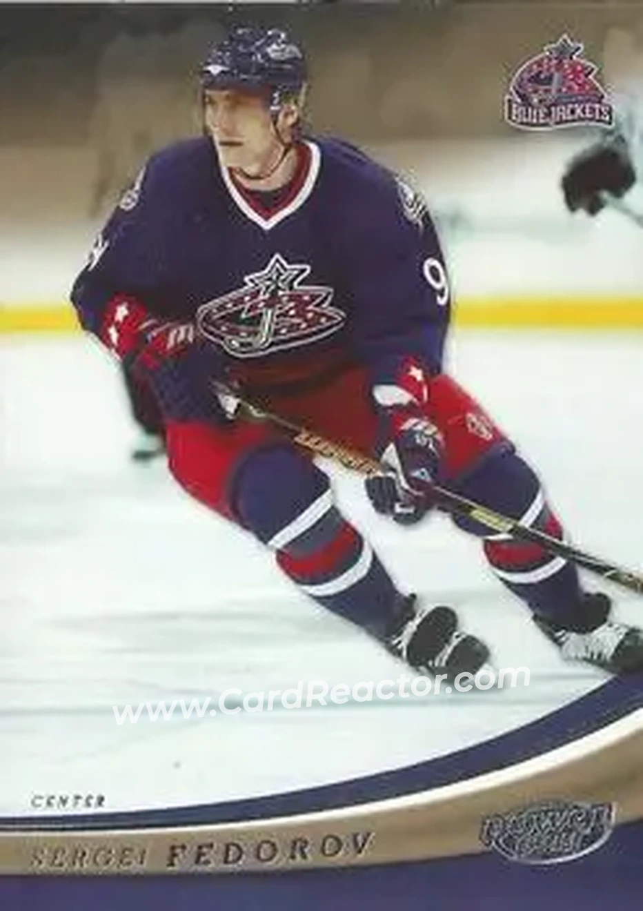 2006-07 Upper Deck Power Play #30 - Sergei Fedorov - Columbus Blue Jackets - Front