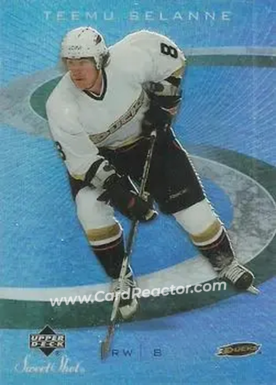 2006-07 Upper Deck Sweet Shot #1 - Teemu Selanne - Anaheim Ducks - Front