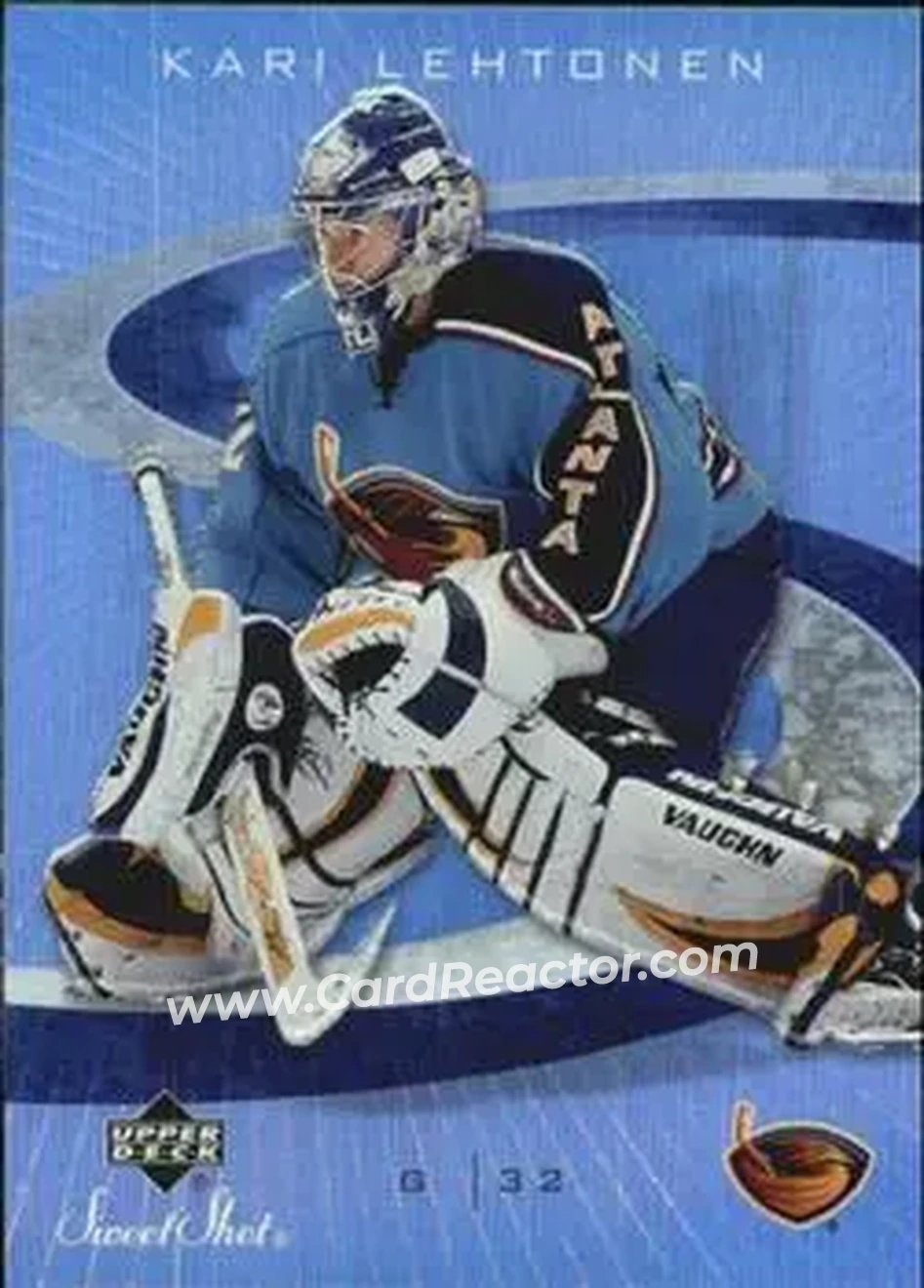 2006-07 Upper Deck Sweet Shot #6 - Kari Lehtonen - Atlanta Thrashers - Front