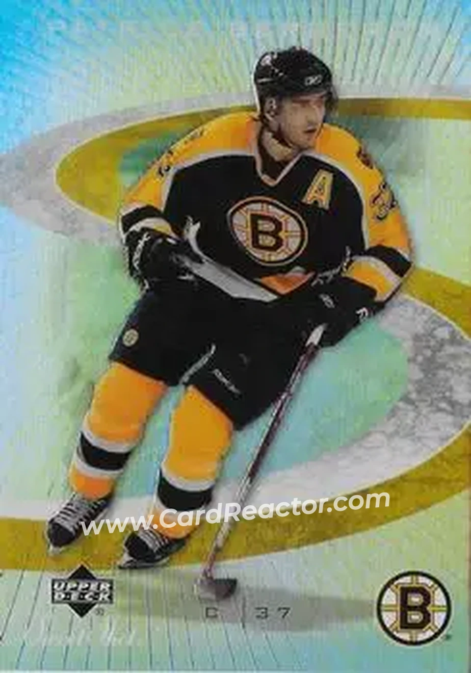 2006-07 Upper Deck Sweet Shot #7 - Patrice Bergeron - Boston Bruins - Front