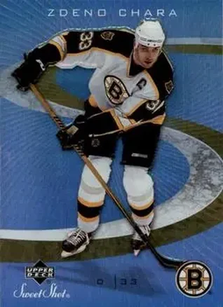 2006-07 Upper Deck Sweet Shot #8 - Zdeno Chara - Boston Bruins