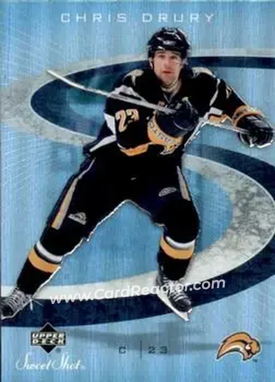 2006-07 Upper Deck Sweet Shot #15 - Chris Drury - Buffalo Sabres - Front