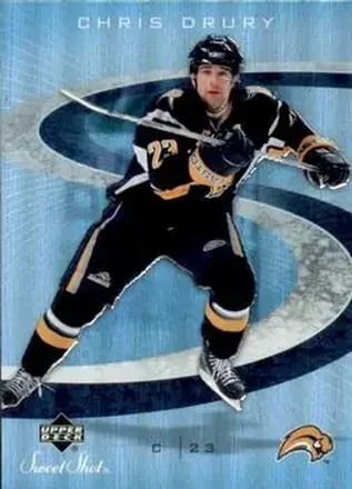2006-07 Upper Deck Sweet Shot #15 - Chris Drury - Buffalo Sabres