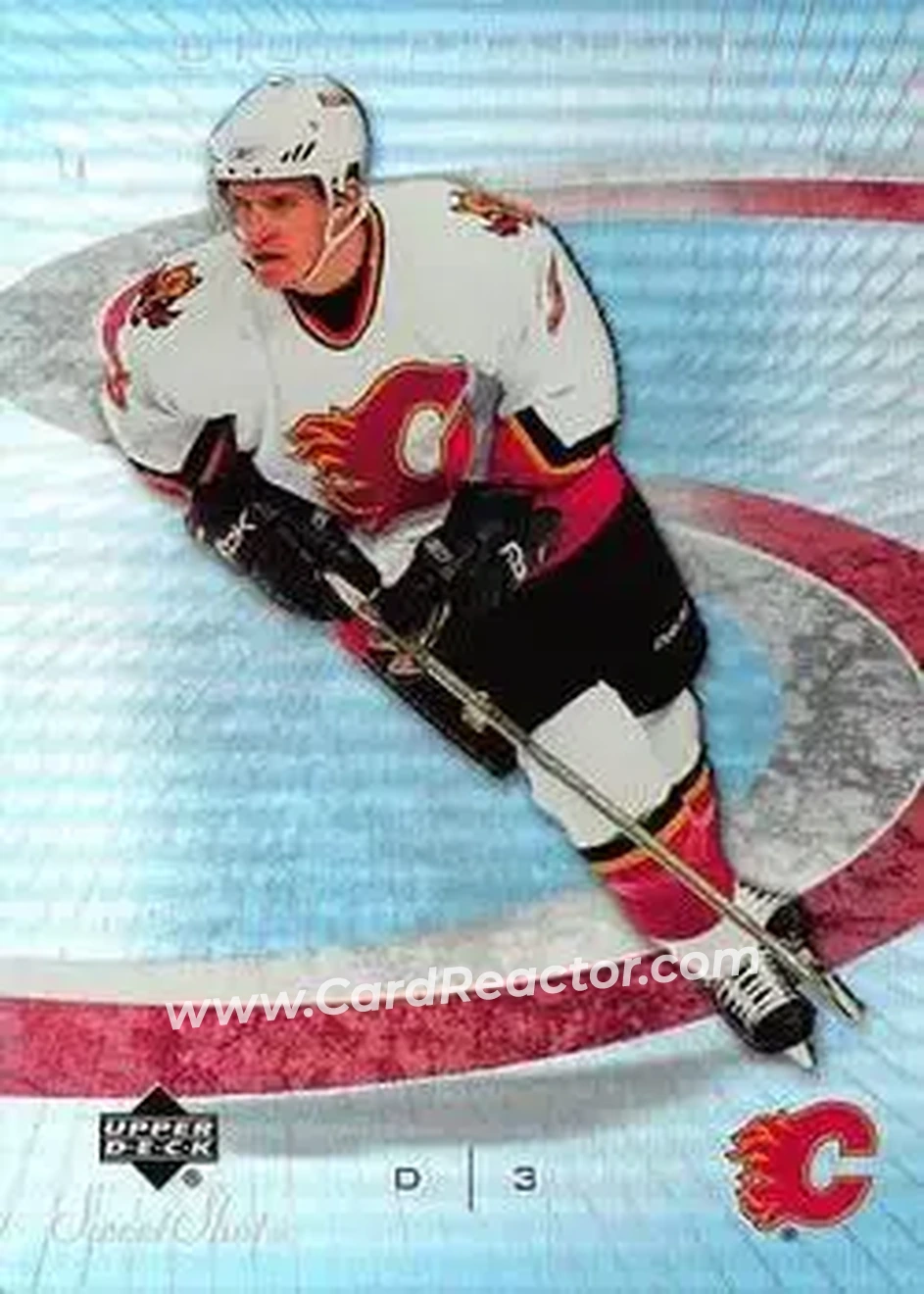 2006-07 Upper Deck Sweet Shot #18 - Dion Phaneuf - Calgary Flames - Front