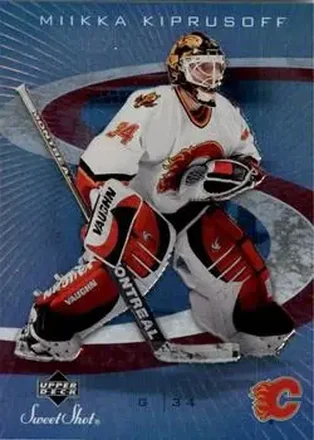 Miikka Kiprusoff · 2006-07 Upper Deck Sweet Shot #20