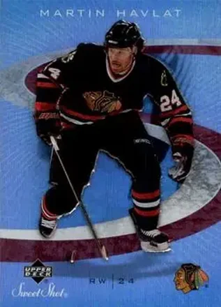 Martin Havlat · 2006-07 Upper Deck Sweet Shot #24